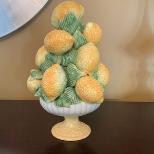 Vintage Italian lemon ceramic